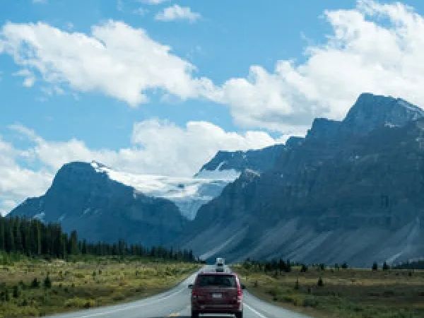 Road to the mountains