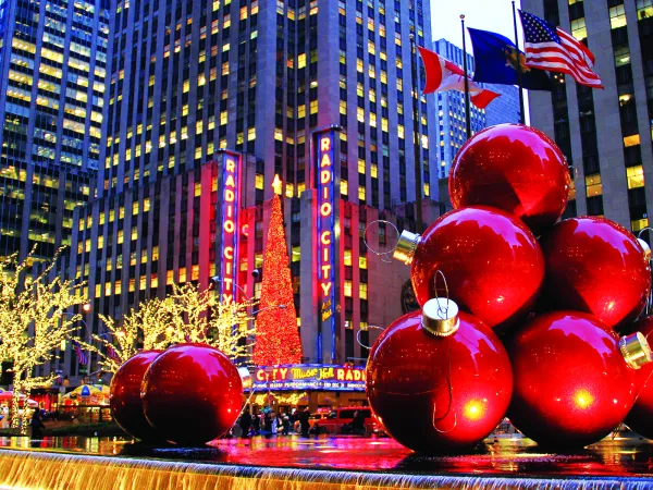 New York - Rockefeller Center at Christmas