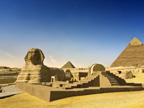 Sphinx and Pyramids